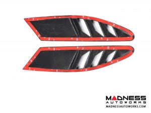 Ferrari 458 Front Bumper Air Intake - Carbon Fiber - Set